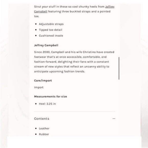 Free People x Jeffrey Campbell Hendrix Heels Size 5 NWT - Picture 2 of 12